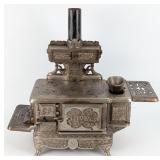 C. 1895 Ornate J & E Stevens 'Rival' Nickel-Plat