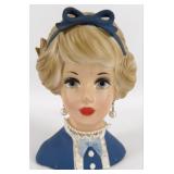 Vintage Lark Japan 'Teen' Head Vase #JN-4113