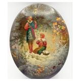 Vintage Russian 'Fairy Tale' Lacquered Paper Mac