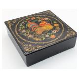 Vintage Russian 'The Golden Cockerel' Lacquered