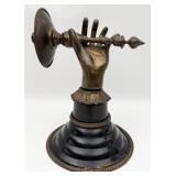 Antique Bronze Hand Wall Mount Candle Sconce