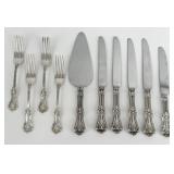 10 Piece Sterling Silver Frank Smith 'Federal Cot