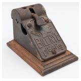 Vintage Smoke Bill Nye Cast Iron Table Top Cigar C