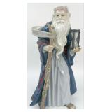 Retired Lladro 'Father Time' Porcelain Figure #6