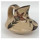 Juanita Fragua Jemez Pueblo Polished Pottery Cream