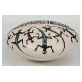 Sharon Lewis Acoma Pueblo Polychrome Pottery Lizar