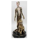 Franklin Mint House Of Erte 'Leopard' Limited Ed
