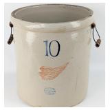 Antique Red Wing 10 Gallon Stoneware Crock