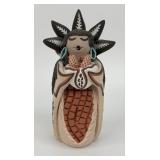 Robin Teller Isleta Pueblo 'Corn Maiden' Pottery