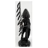 After Carl Kauba 'Peace' Indian Chief Bronze Scu