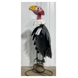 18ï¿½ Metal Turkey Vulture Statue