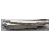 4' Natural Face Bluestone Steps, Sawn Top