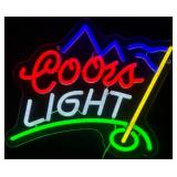 15.5ï¿½ Coors Light LED Single Sided Neon Sign