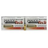 MAXX Tech 9mm Luger Centerfire Pistol Cartridges