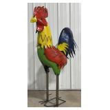 50ï¿½ Metal Rooster Statue