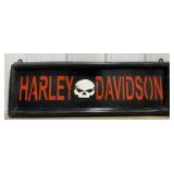 35" Harley Davidson Single Sided Metal Sign