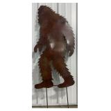 45ï¿½ Tall Bigfoot Single Sided Metal Sign