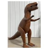 48ï¿½ Metal T-Rex Dinosaur Statue