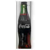 30.5" Coca-Cola Bottle Single Sided Metal Sign