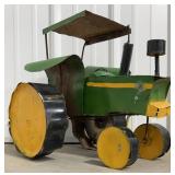 15ï¿½ Metal Tractor Statue