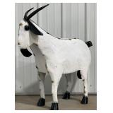 31ï¿½ Metal Goat Statue