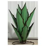 18ï¿½ Metal Agave Plant Statue