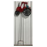 50ï¿½ Hello Spring Tractor Single Sided Metal Yard A