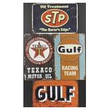 Texaco, STP, GULF Racing Team, & GULF Dealer Singl