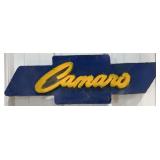 24" Camaro Single Sided Metal Sign