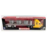 1/32 Kenworth Semi Truck with Flatbed Trailer and
