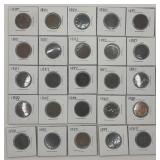 Indian Head Pennies (1880, 1881, 1883, & 1887-1889