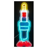 16ï¿½ Spark Plug LED Single Sided Neon Sign