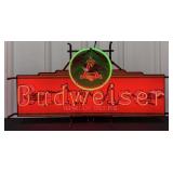 Budweiser King of Beers Neon Sign