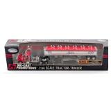 1/64 DCP Peterbilt Semi Truck w/ Grain Trailer 200