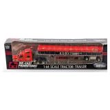 1/64 DCP Peterbilt 387 Semi with KORY Farm Equipme
