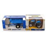 1/32 Ertl New Holland T8050 Tractor and J&M 875 Gr