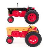 (2) 1/16 Yoder Case 700 Narrow Front Tractors