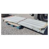 100 Sheets of New 10' Pole Barn Metal