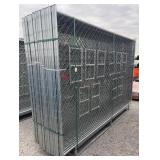 20 Pc. 10' x 6' Chain Link Fence
