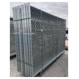 20 Pc. 10' x 6' Chain Link Fence
