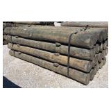 (24) 7' x 8' Treated Posts
