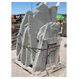 1.5' Full Color Standup/Irregular Bluestone