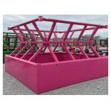 95' x 95' x 57' Metal Hay Feeder
