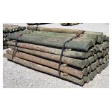 (55) 3-1/2' x 6-1/2' Treated Posts