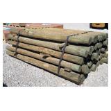 (55) 3-1/2' x 6-1/2' Treated Posts
