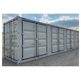 2026 40' Multi Door Storage Container