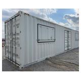 2025 40' Multi Door w/ 2 Windows Storage Container