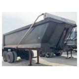 21' Steel End Dump Trailer