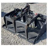 2025 LandHonor Mini Skid Steer 44' Hydraulic Grap