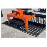 76' Quick Attach Hydraulic Skeleton Grapple